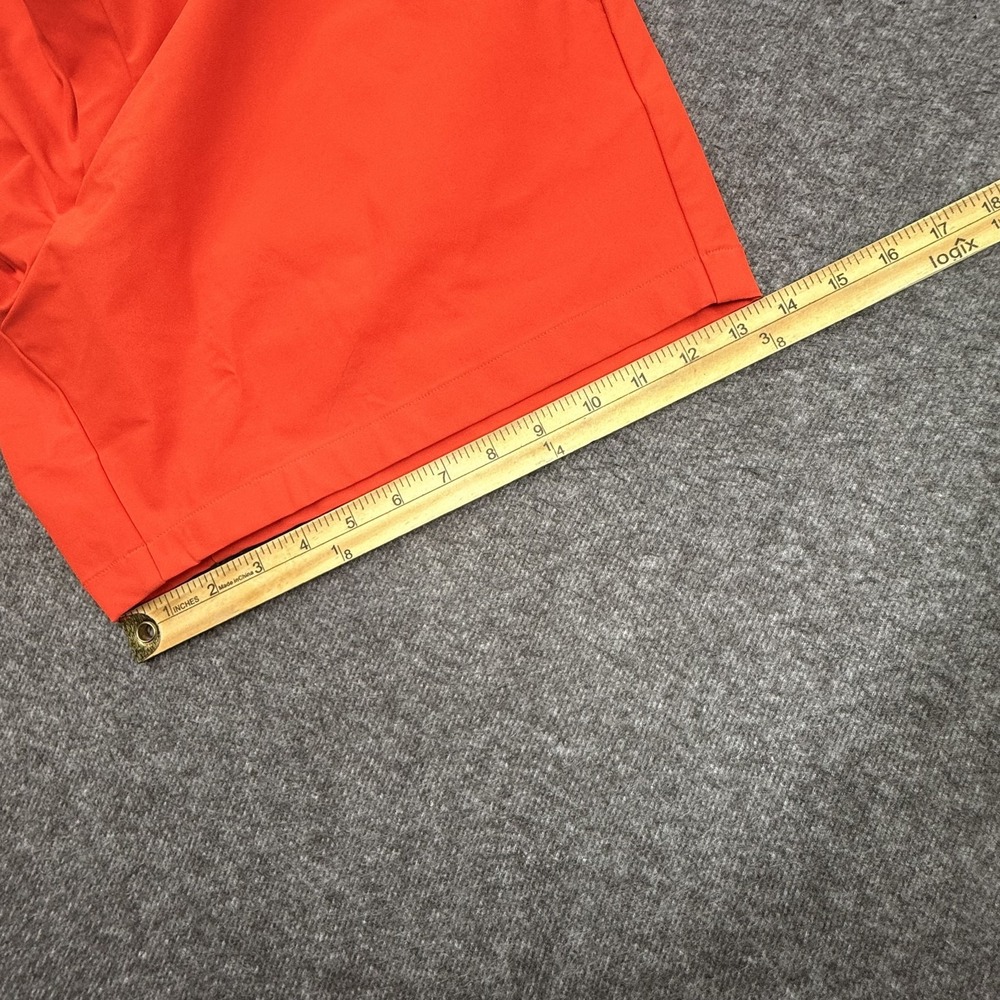 Nike Shorts Mens 38 Orange Athletic Casual Performance Stretch Pockets Summer US - Picture 7 of 11